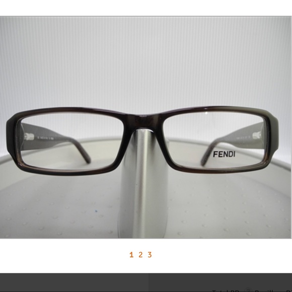 Fendi FS 5934 207 Brown Glasses - Picture 5 of 6